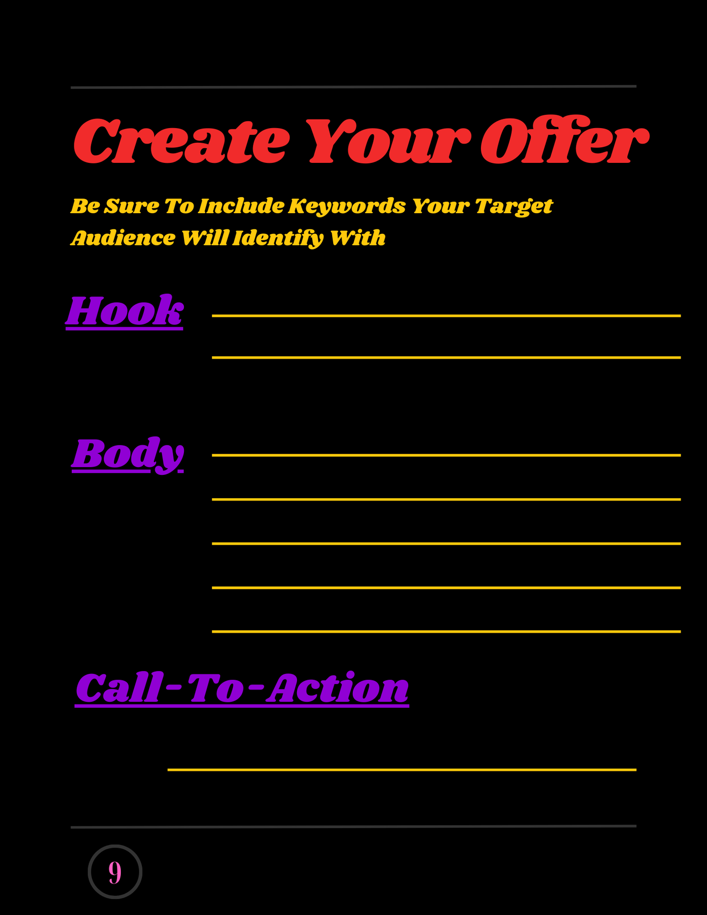Marr's 100K Business Planner