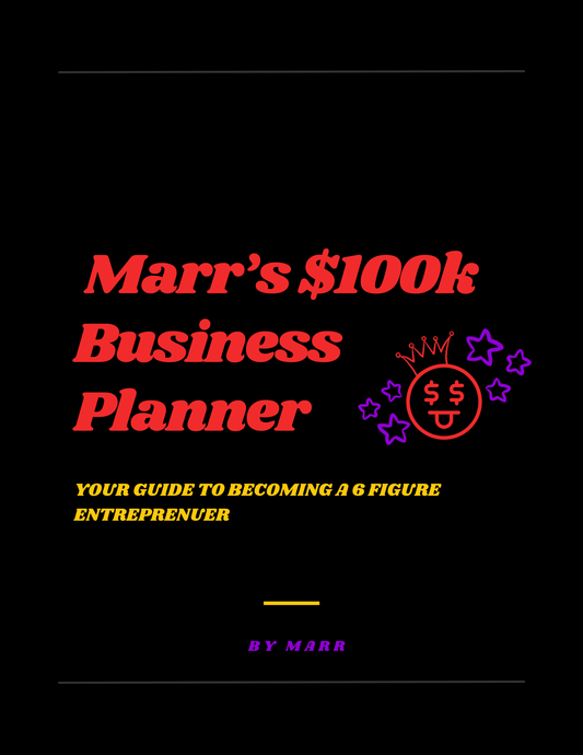Marr's 100K Business Planner